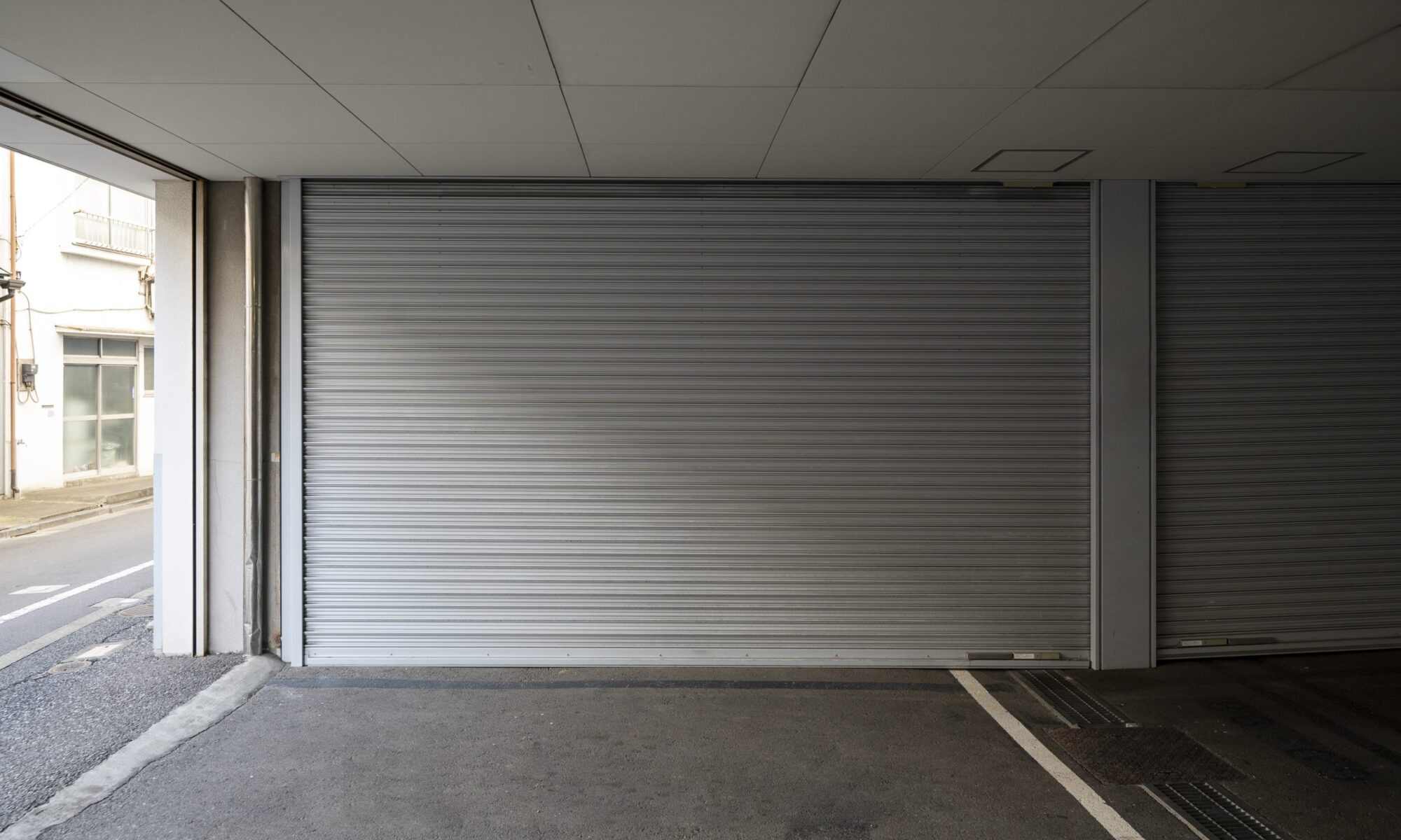 Electric Roller Shutter Garage Doors