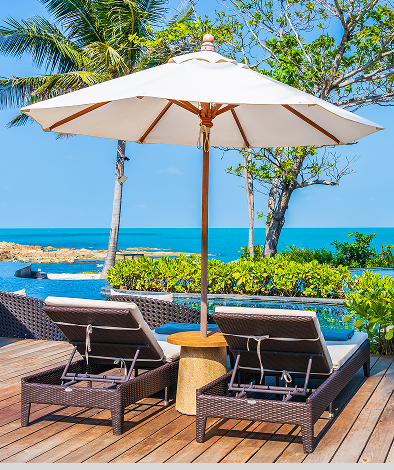 Premium outdoor umbrellas Dubai