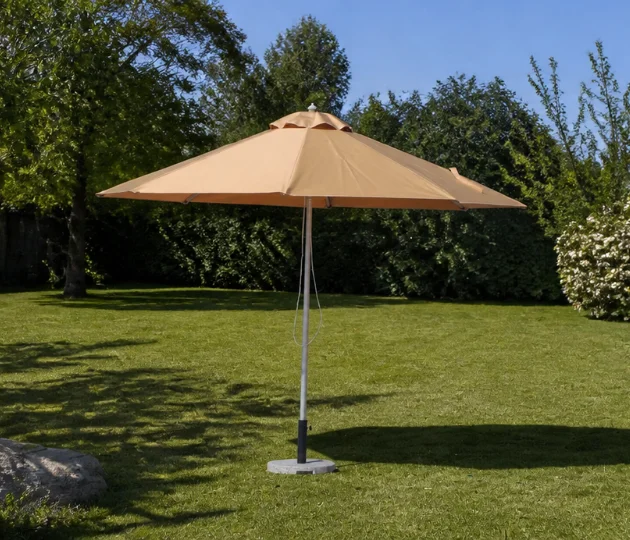 Garden umbrella with central pole in Dubai