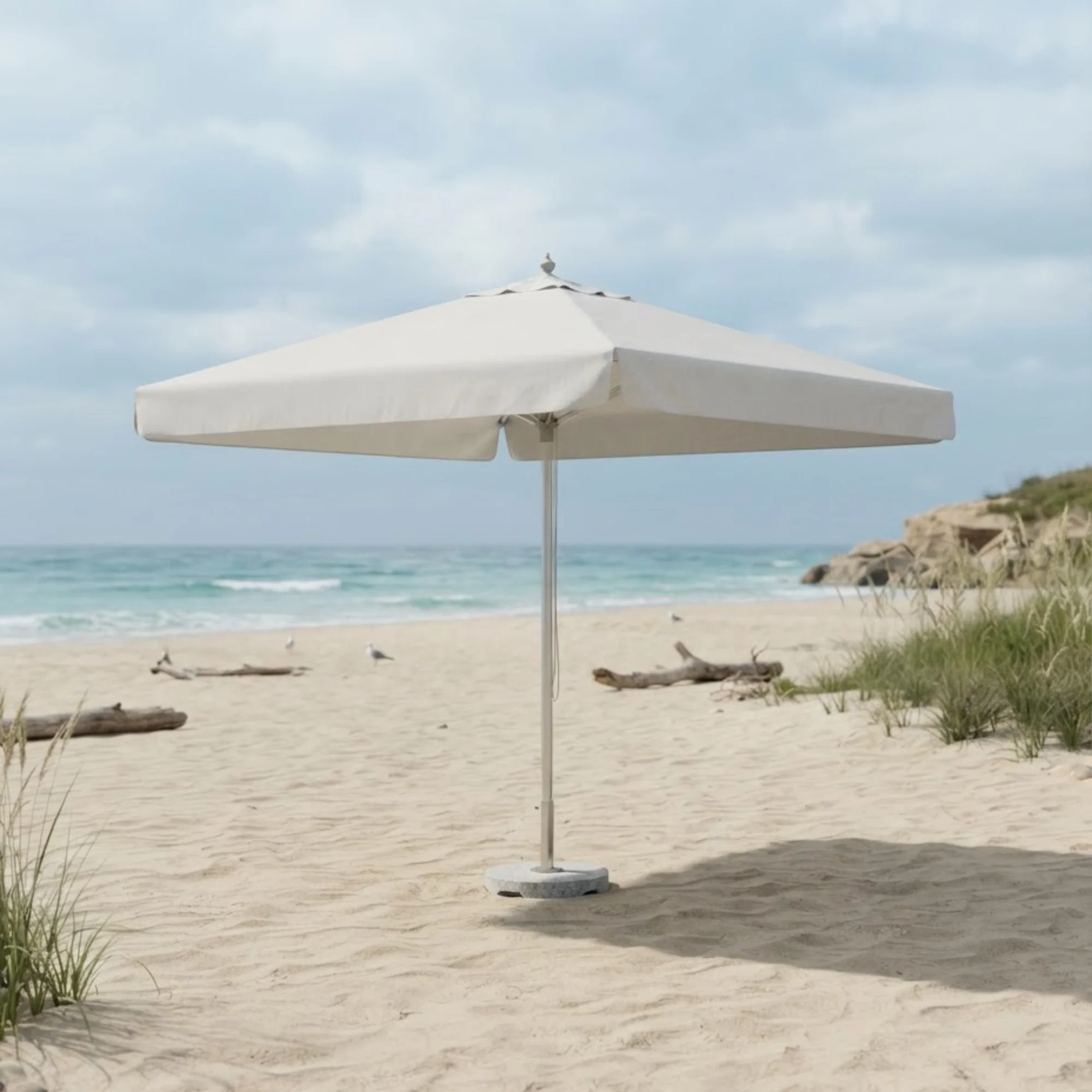 Square Centre-Pole Umbrella with valance in Dubai